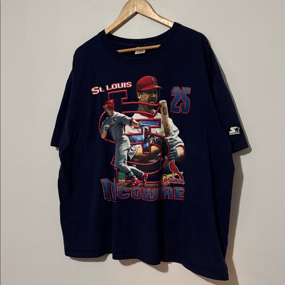 Vintage Mark McGwire St Louis Cardinals / XL / 1998 / MLB - Picture 2 of 6